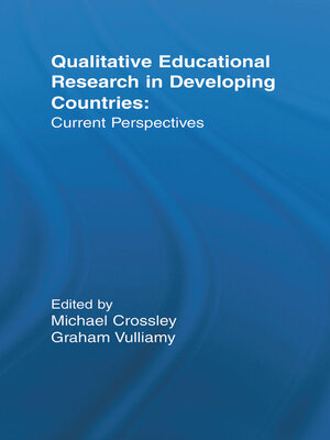 cover image of Qualitative Educational Research in Developing Countries